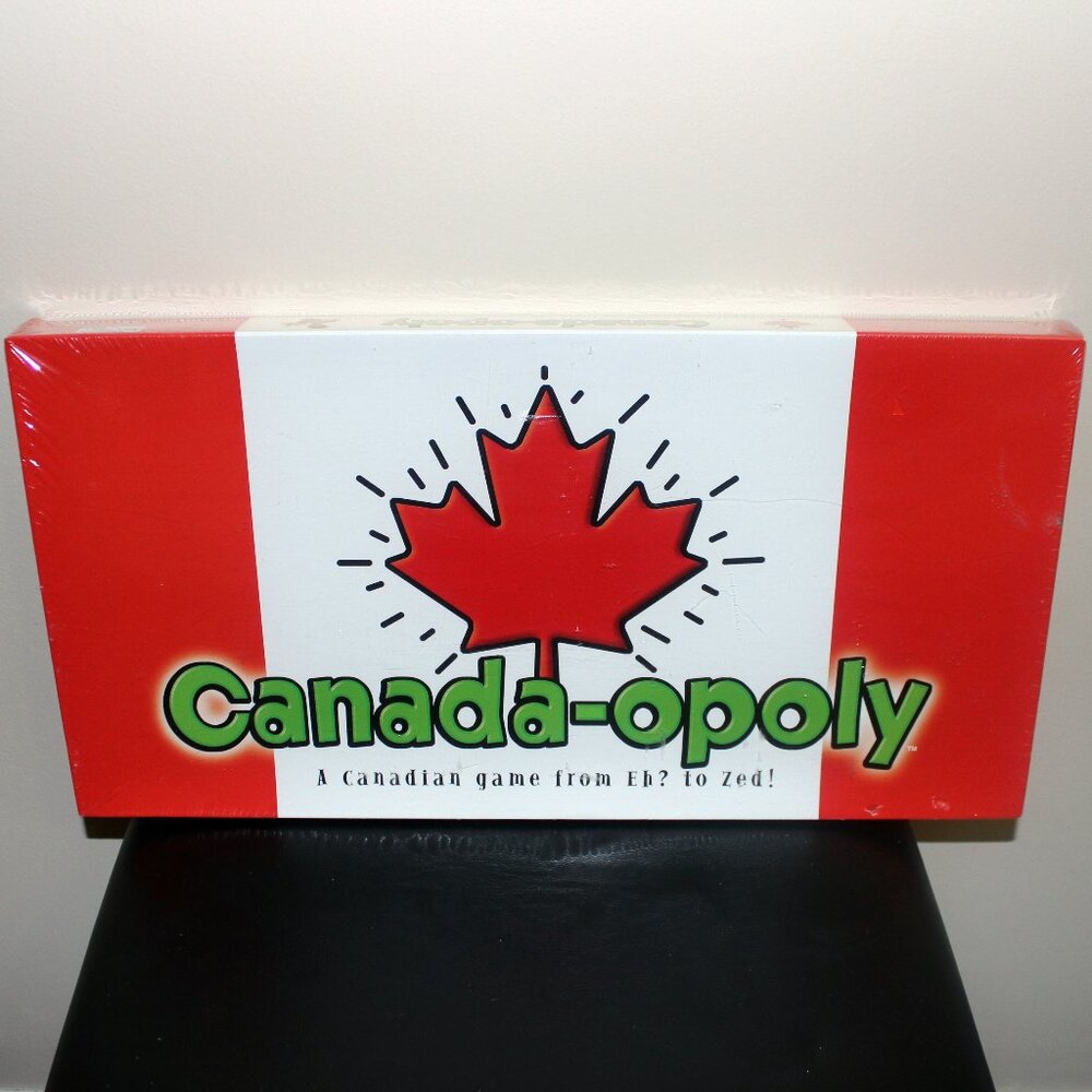 3/$188❤️CANADA-OPOLY From Eh? to Zed! board game Late For The Sky Monopoly-style